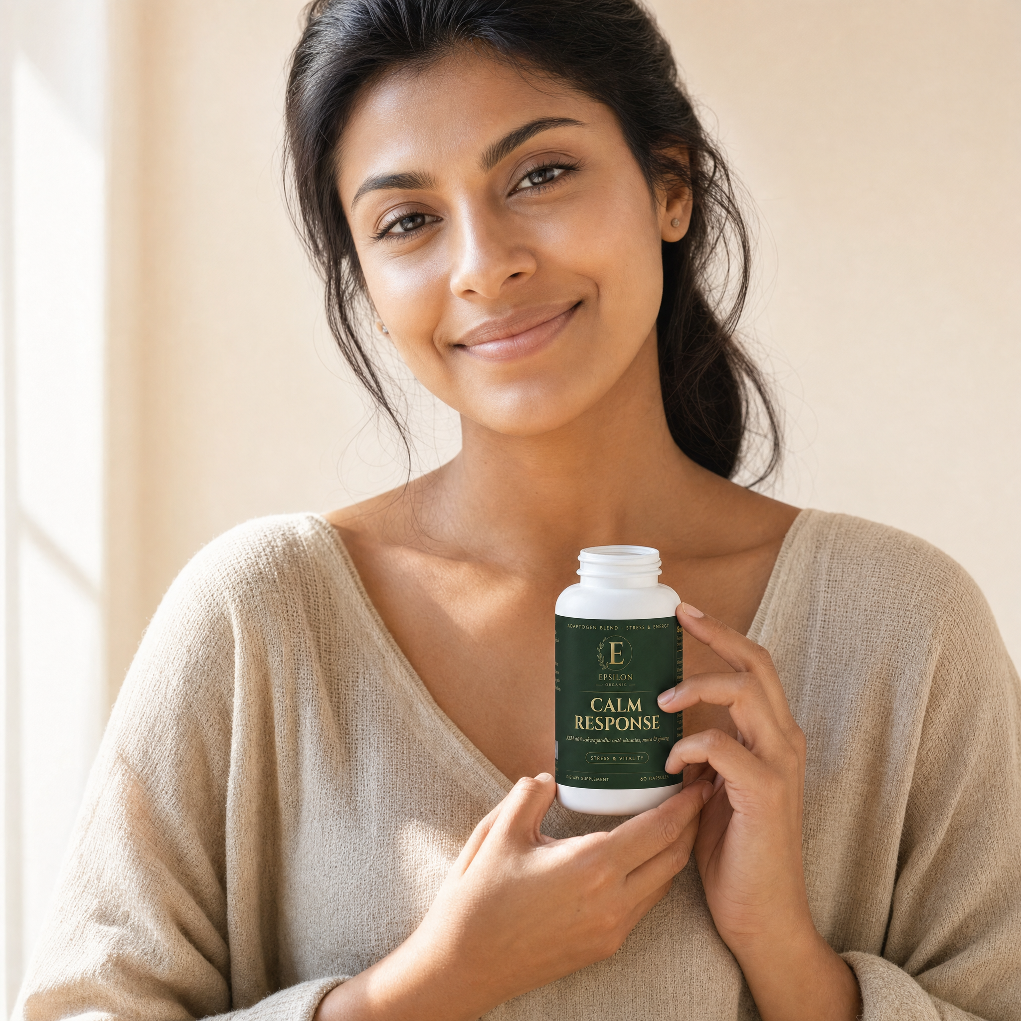 Calm Response Capsules lifestyle photo