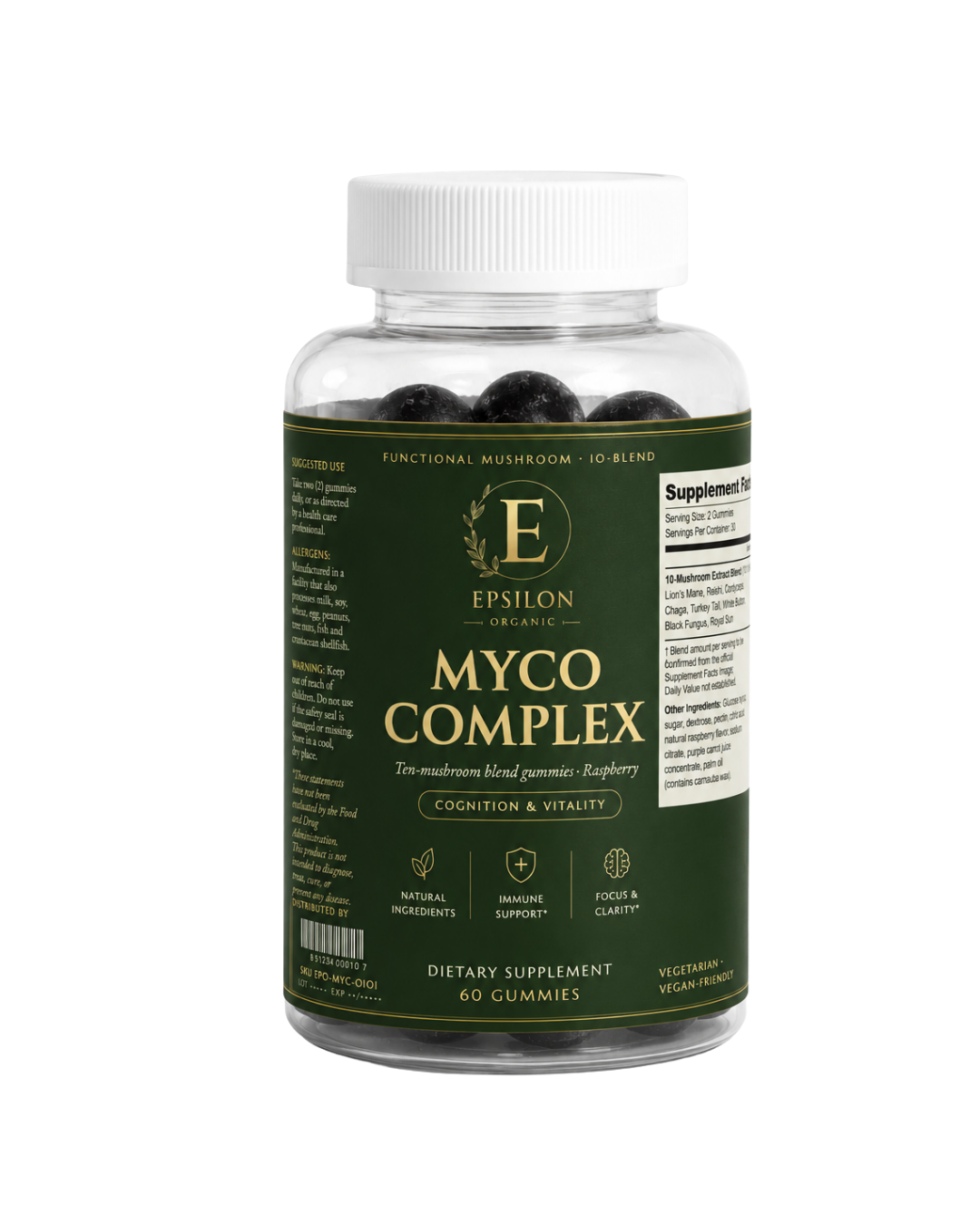 Myco Complex Gummies angle 2