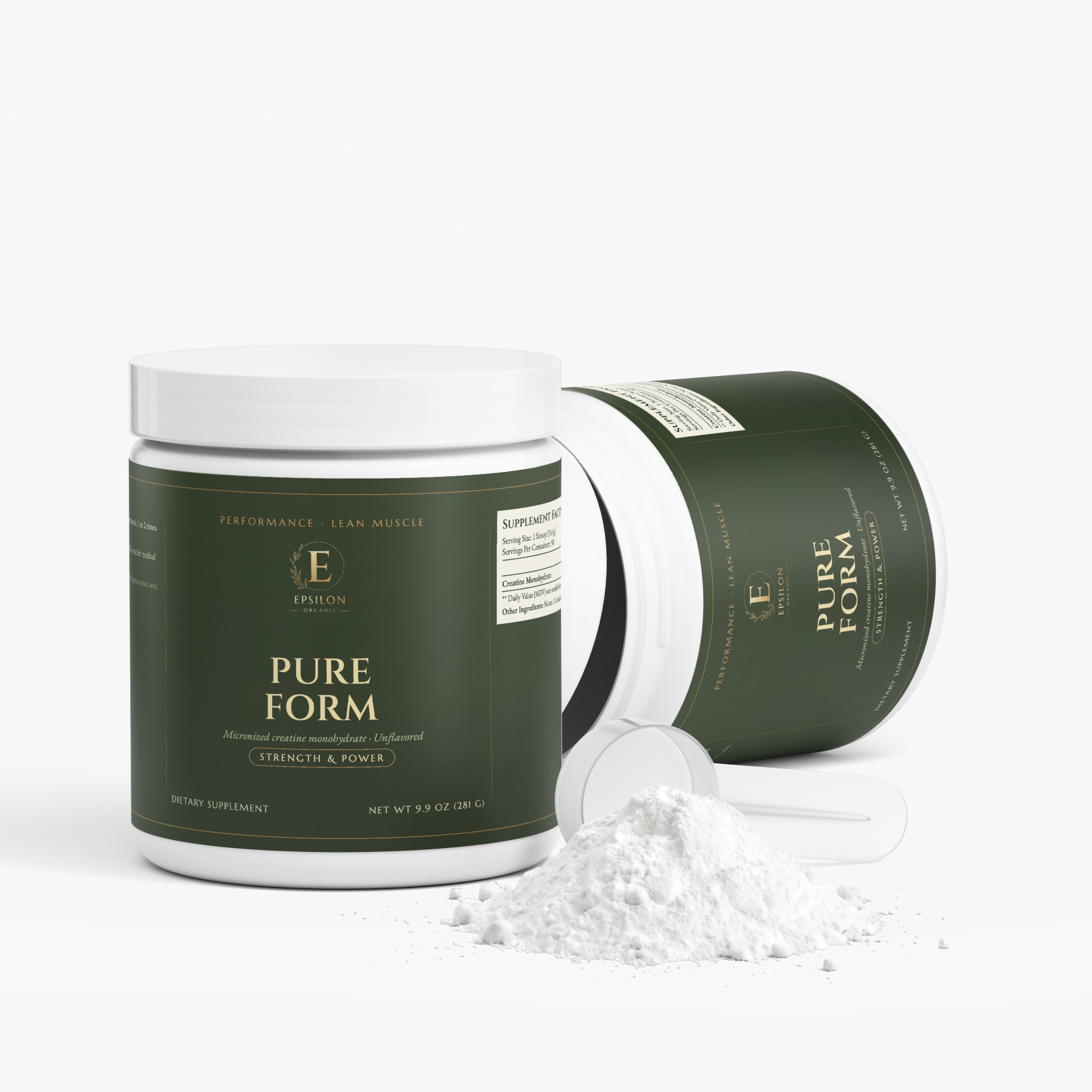 Pure Form Creatine angle 3
