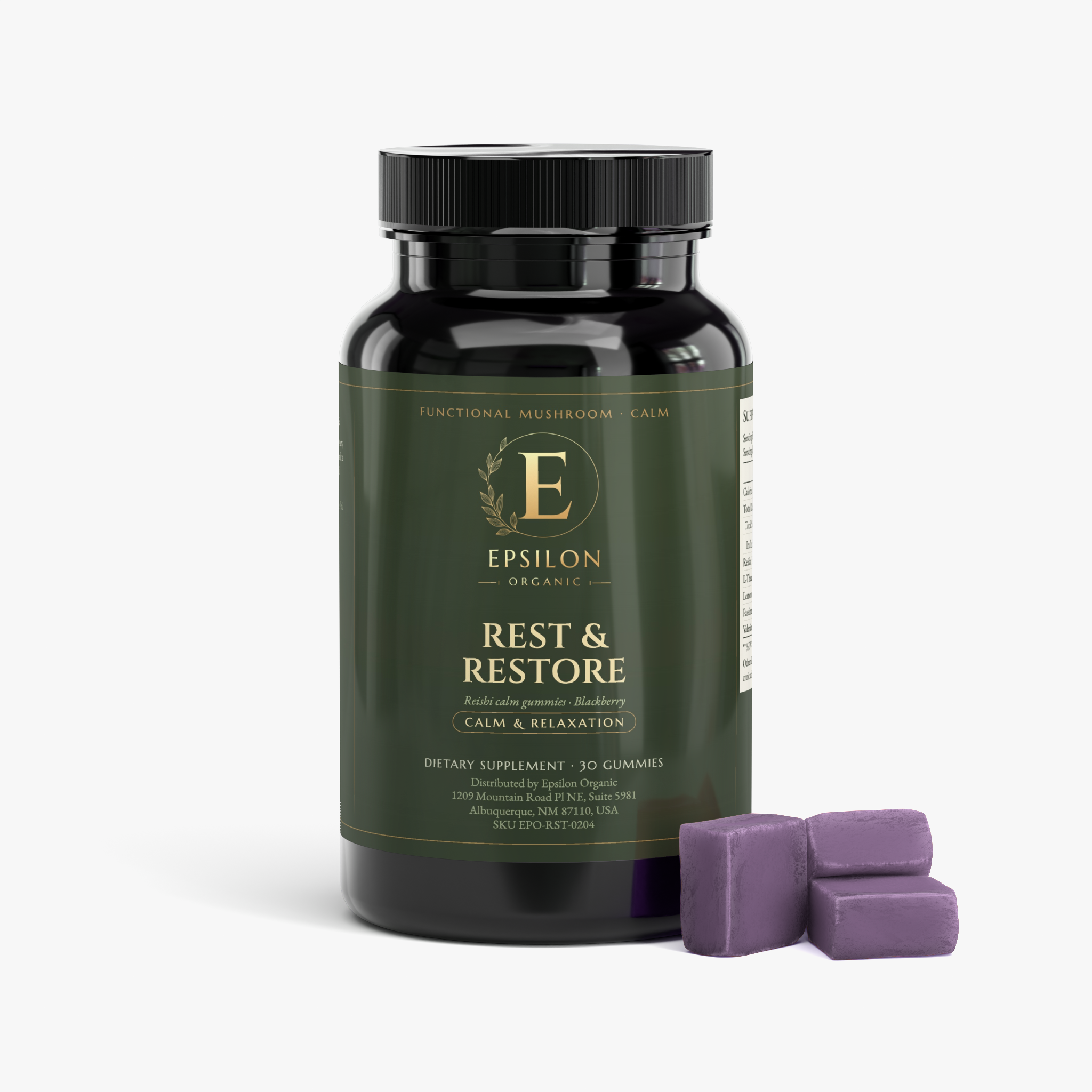 Rest & Restore Gummies angle 2
